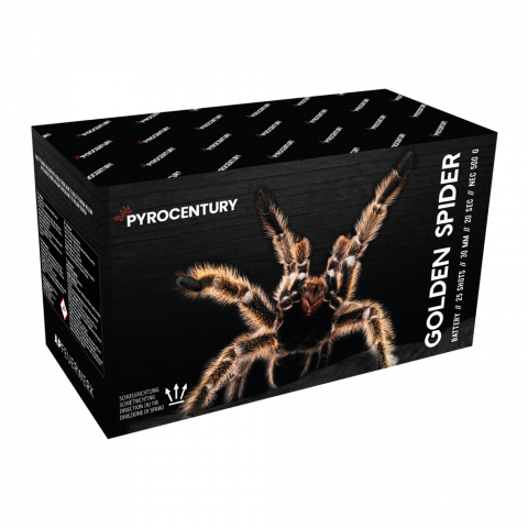 Pyrocentury Golden Spider