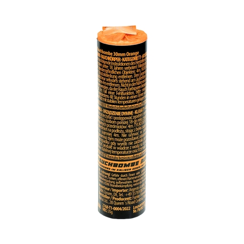 Rauchbombe Orange 30mm