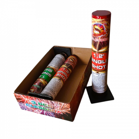SRPYRO Single Shot Bombenrohre