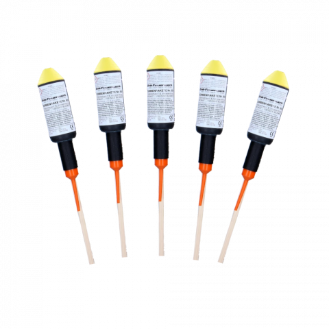 Zink 909 Bombenraketen 5er Set D