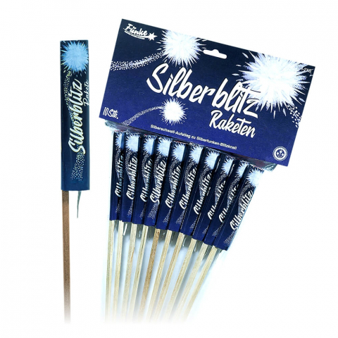 Funke Silberblitz Salut Raketen
