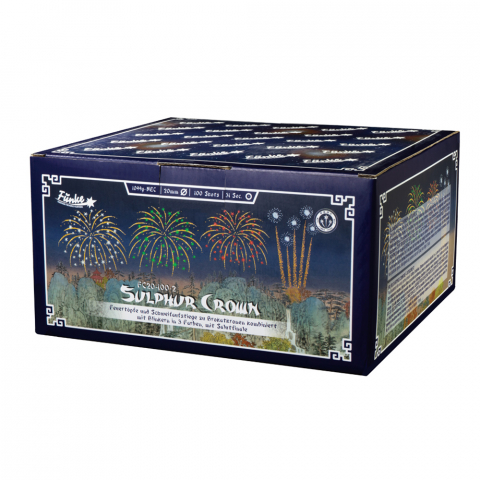 Funke Sulphur Crown Verbundfeuerwerk 100 Schuss