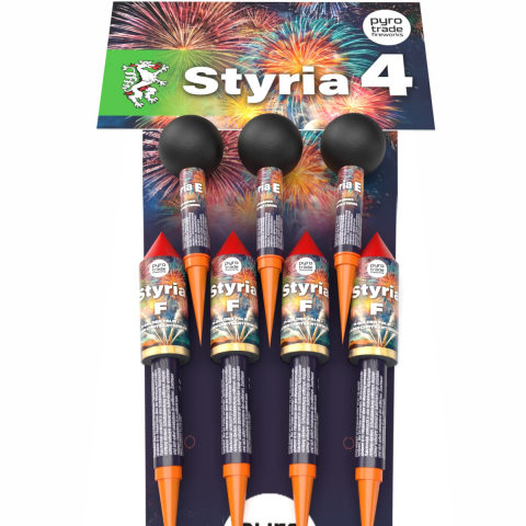 Pyrotrade Styria 4 Raketenset