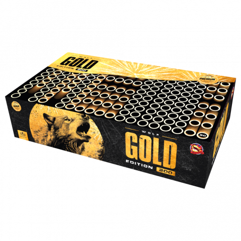 SRPYRO Gold Edition Wolf 200 Schuss Verbund