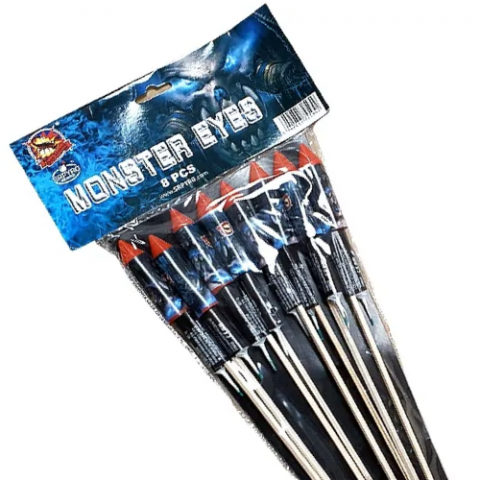 SRPyro Monster Eyes Raketen