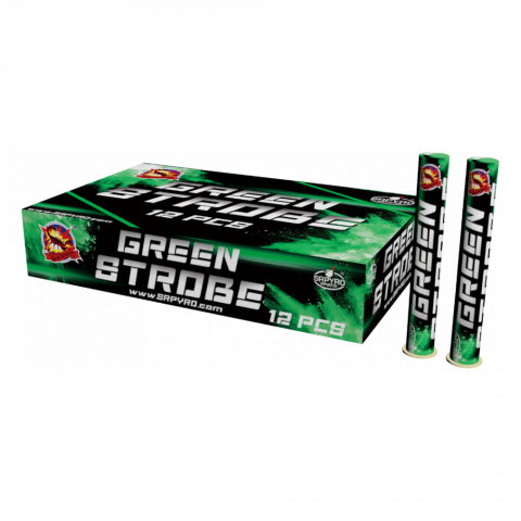 SRPYRO grün Strobes Fontänen-Set