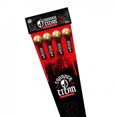 SRPYRO Thunder Titan Salut Raketen