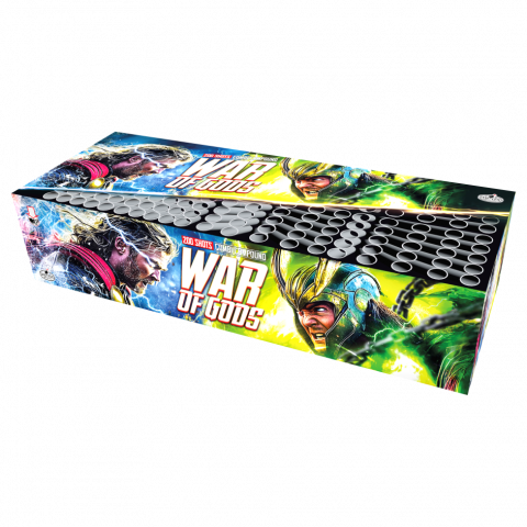 SRPYRO War of Gods 200 schuss 38 mm