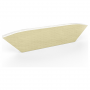 Jorge Single Row Silver-Red Comet