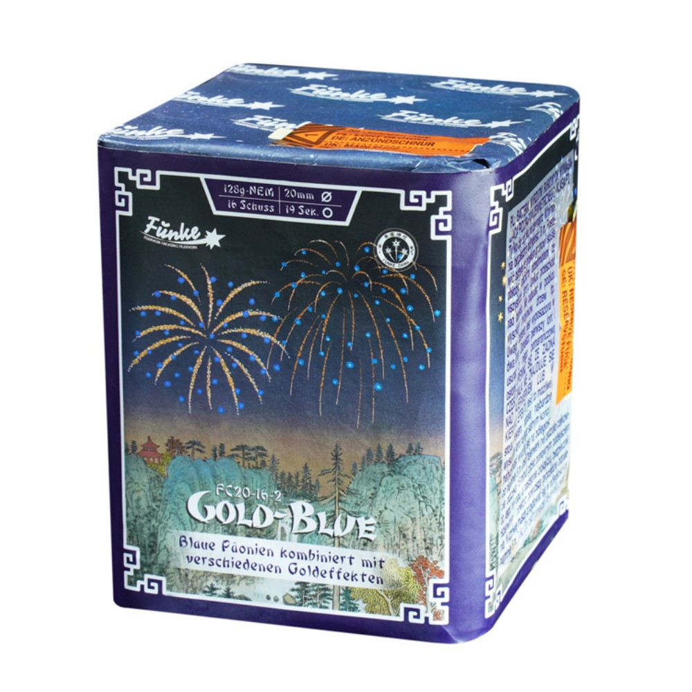 Funke Gold-Blue