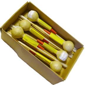 100mm Kugelkopf-Raketenset 6er