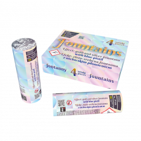 Jorge Blau-Silber-Gold Fontäne