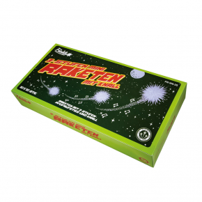 Funke 3-Stufen Mini-Raketen mit Knall 10er Beutel