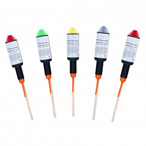Zink 909 Bombenraketen 5er Set B