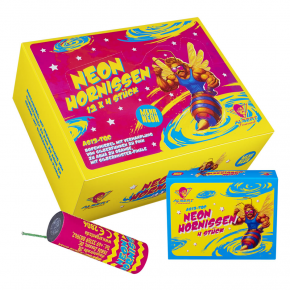 Albert Feuerwerk Neon Hornissen
