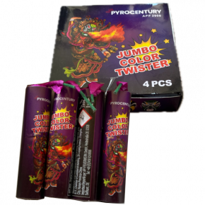 Pyrocentury Jumbo Color Twister Bodenwirbel