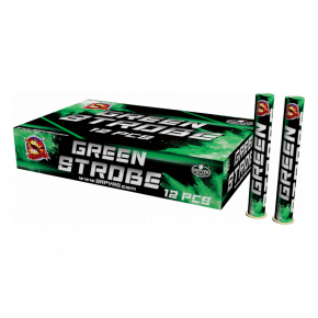 SRPYRO grün Strobes Fontänen-Set